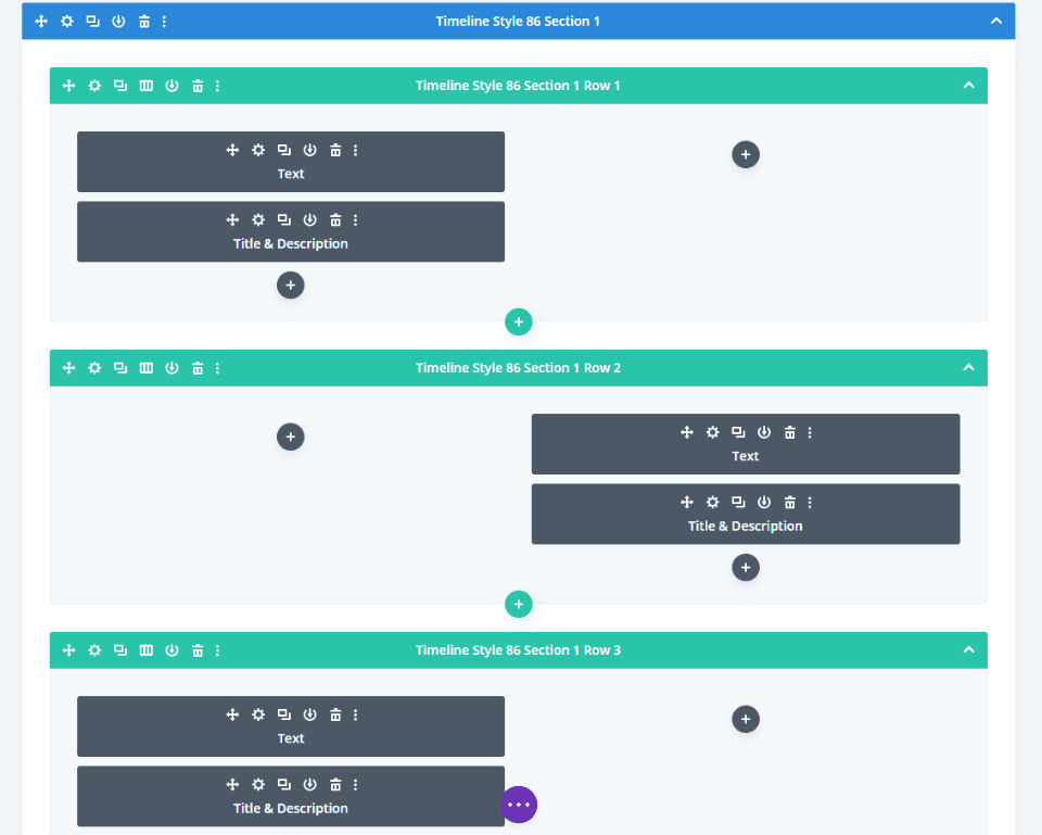 Timeline Section Styles