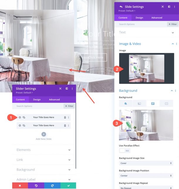 How to Create a Fullscreen Slider with Divi