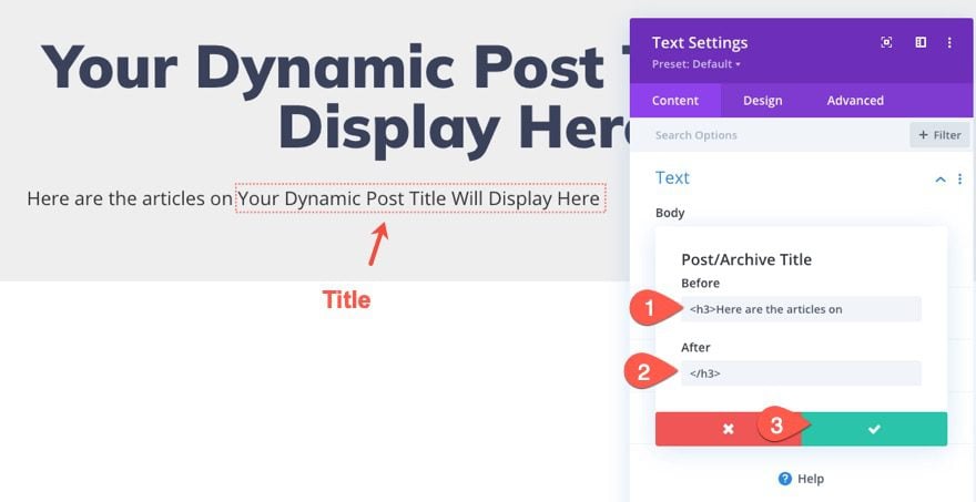 divi archive page template with masonry layout