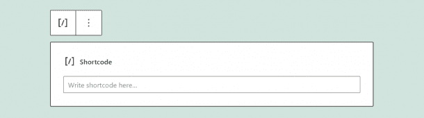 How to Use the WordPress Shortcode Block
