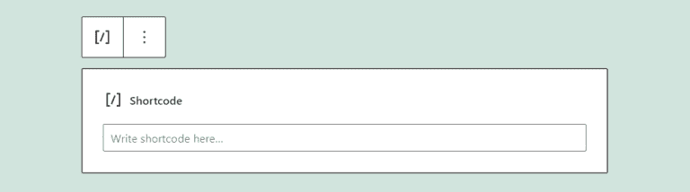 How to Use the WordPress Shortcode Block