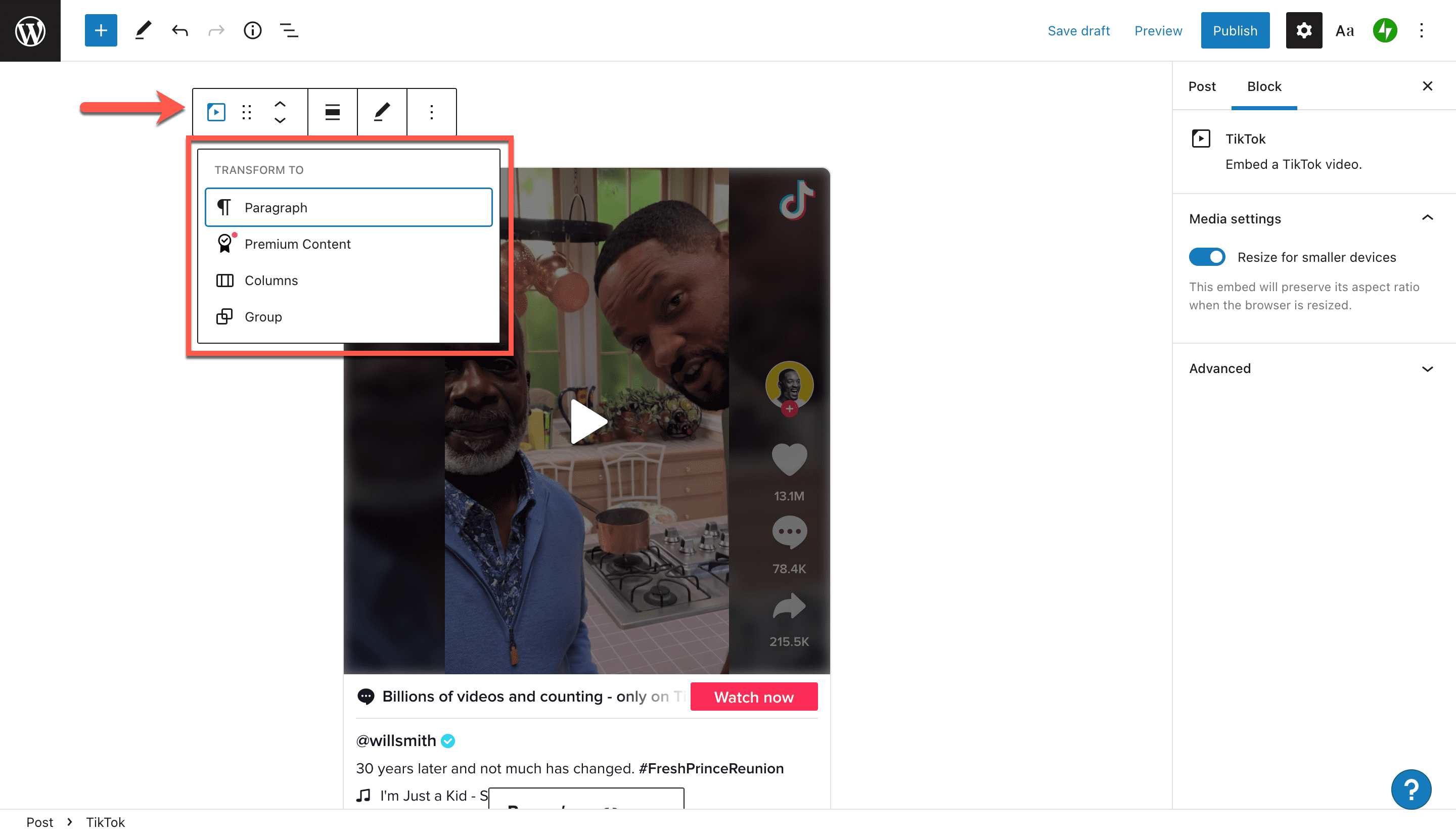 How to embed Tiktok profile on your HTML website for FREE?