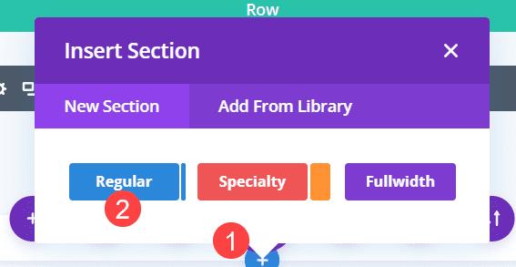 add a new section
