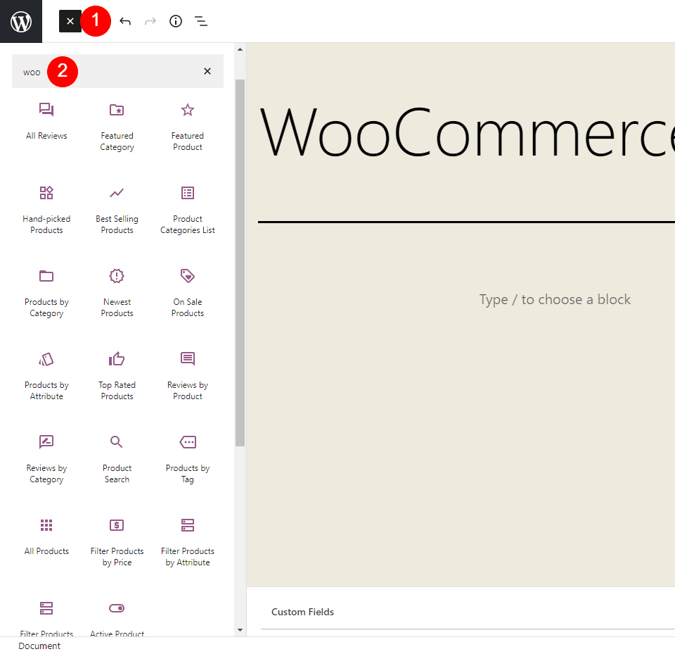 WooCommerce Blocks in the WooCommerce Core