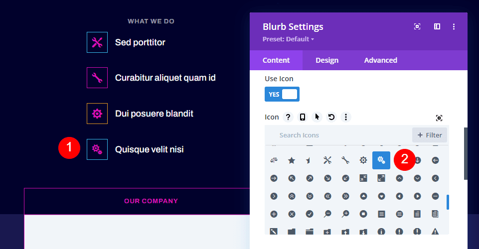 Duplicate the Blurb Module