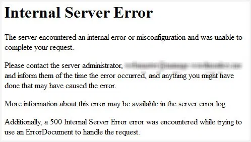 Rich man undertake To take care How to Fix the 500 Internal Server Error on Your WordPress Website