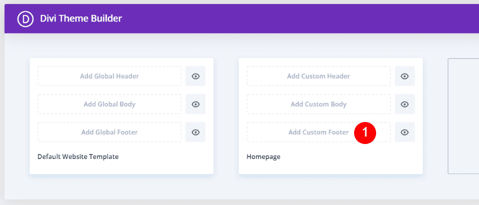 Hiding the Default Divi Footer from Certain Pages