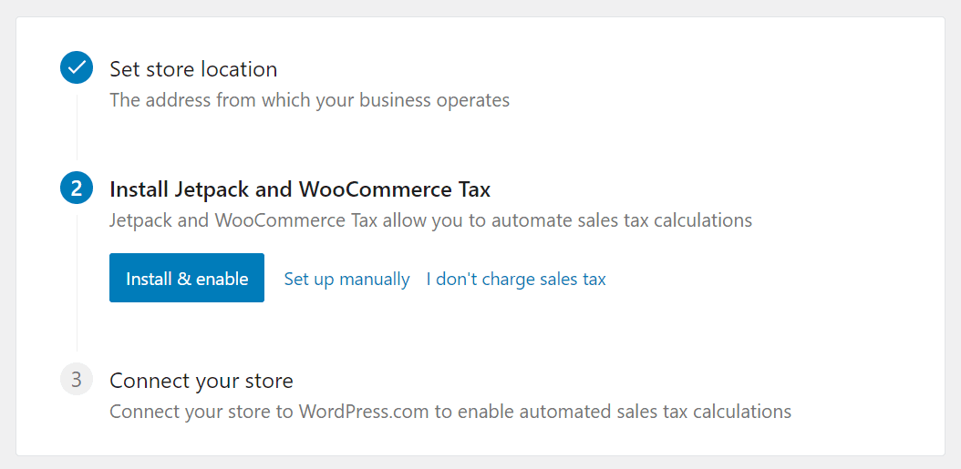 Configuring taxes in WooCommerce