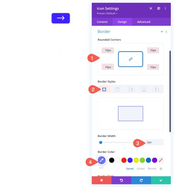 How to Design Icon Buttons with Divi's Icon Module