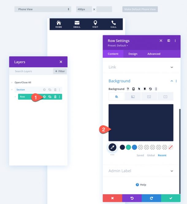 How to Create Mobile Sticky Footer Bars in Divi