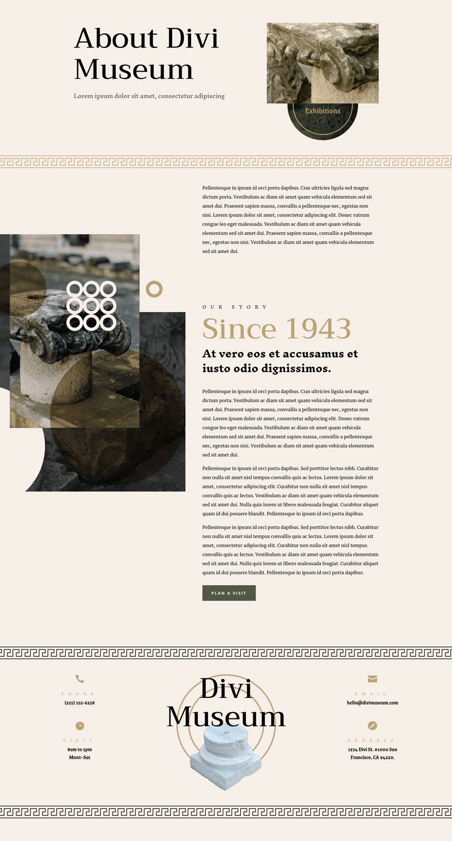 museum website