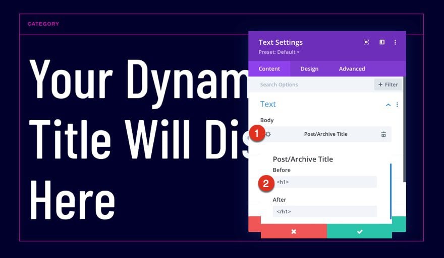 divi artificial intelligence category page template