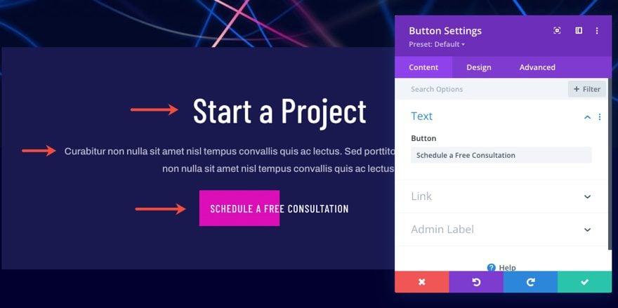 divi artificial intelligence category page template