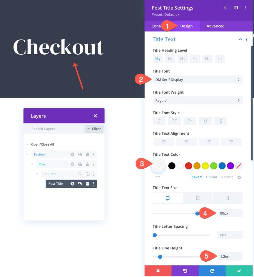 woocommerce checkout page template for Divi