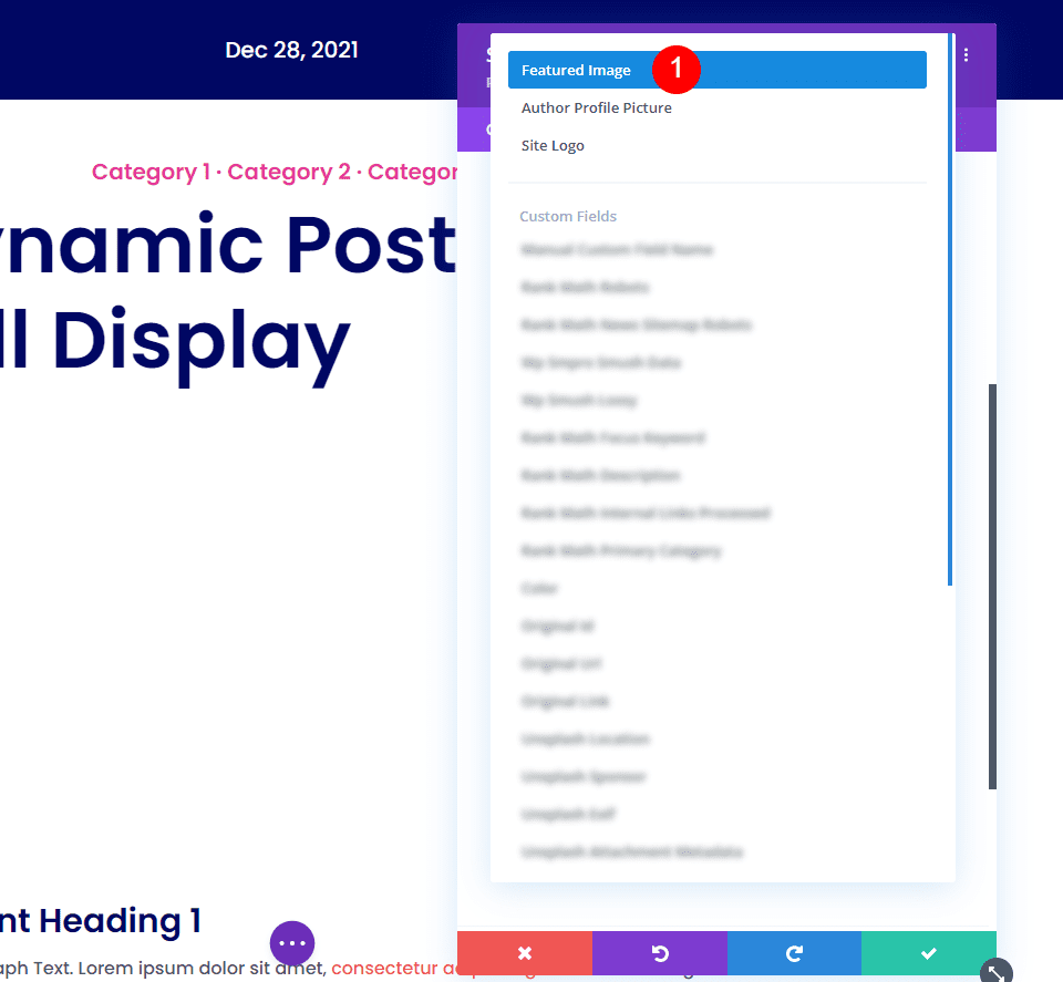 Add a Fullwidth Image to the Blog Post Template with a Dynamic Section Background