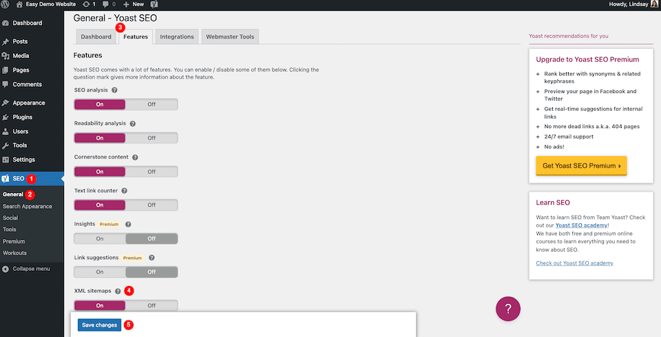 bing webmaster tools sitemap