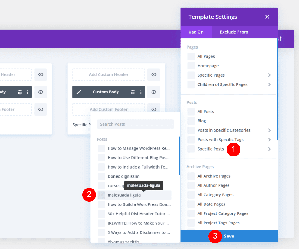 Customize the Second Cloned Blog Post Template