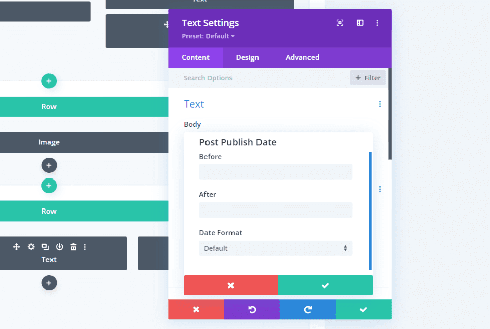 Dynamic Content Options