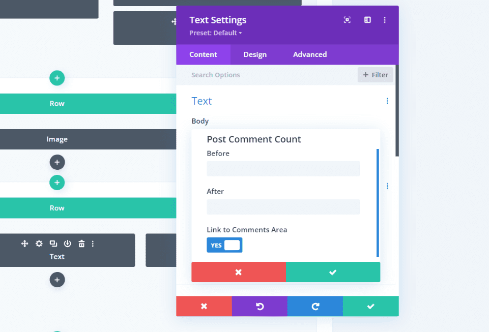 Dynamic Content Options