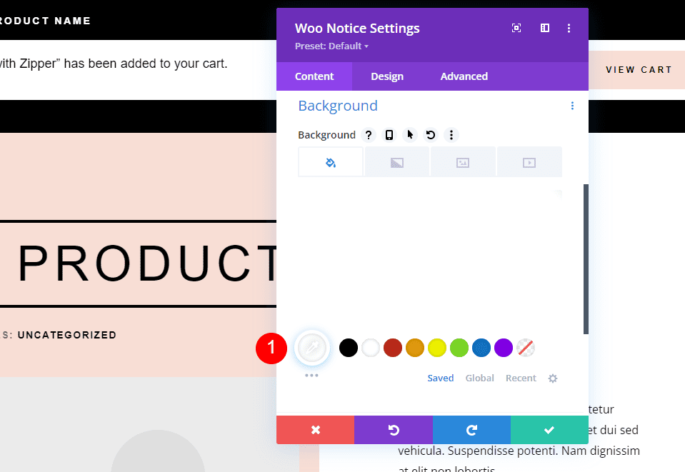 How to Style the Woo Notice Module