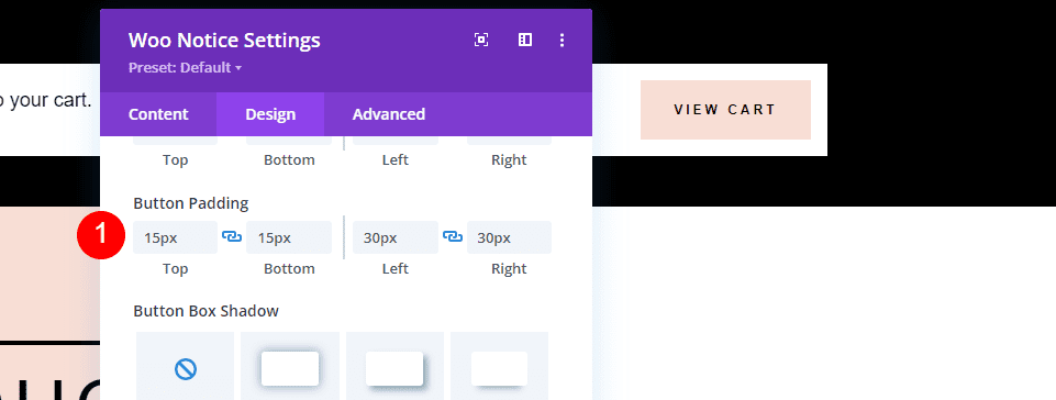 How to Style the Woo Notice Module