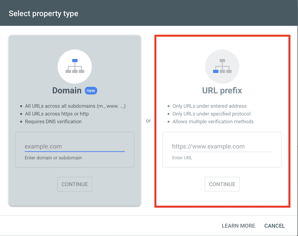 google search console sitemap