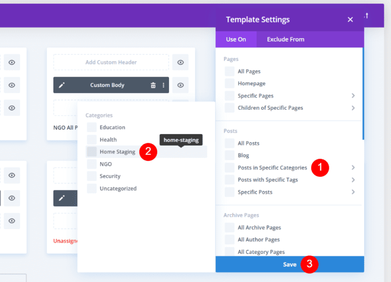 How to Use Different Blog Post Templates for Different Categories with Divi
