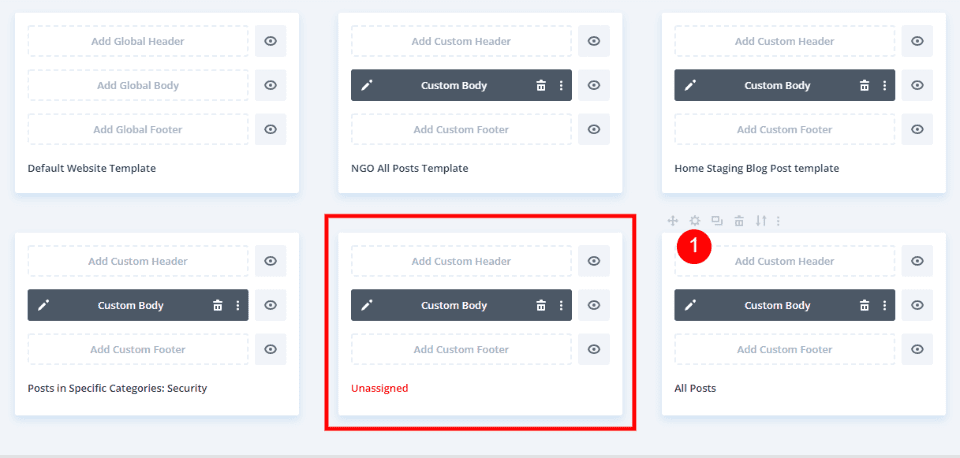 Setting the Default Blog Post Template