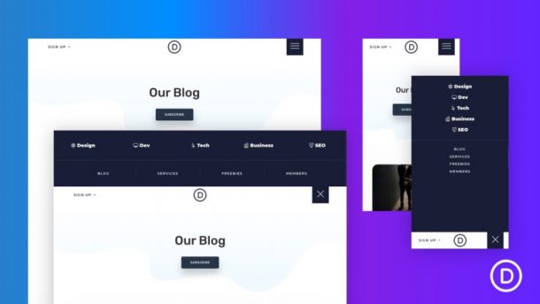 11 Header Types You Can Create With Divi