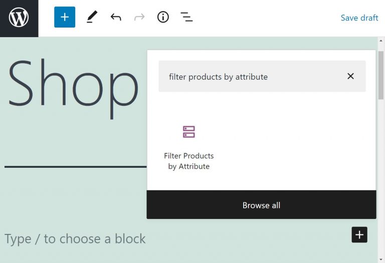 How to Use the Filter Products by Attribute WooCommerce Block