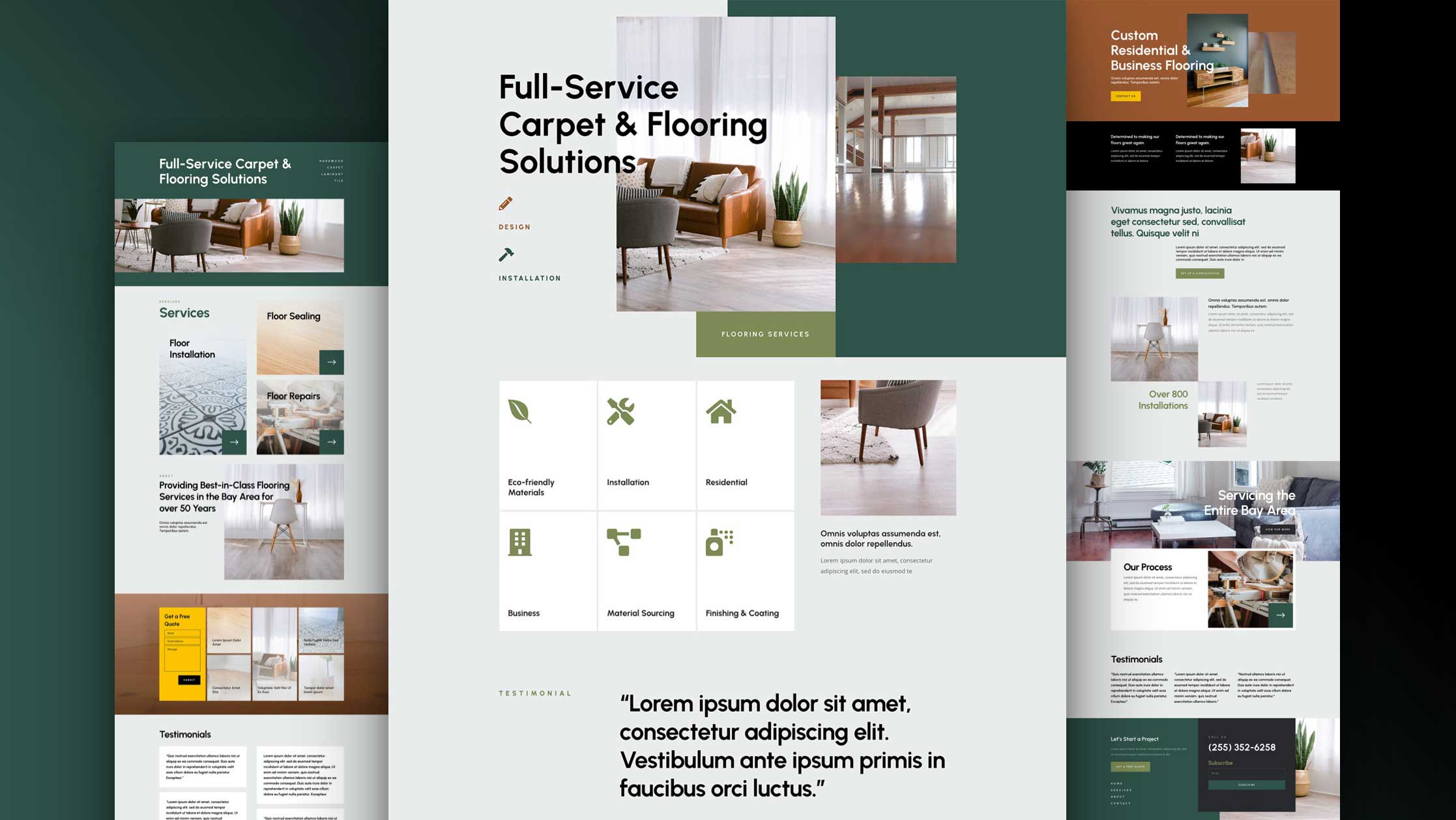 Get a FREE Flooring Layout Pack for Divi