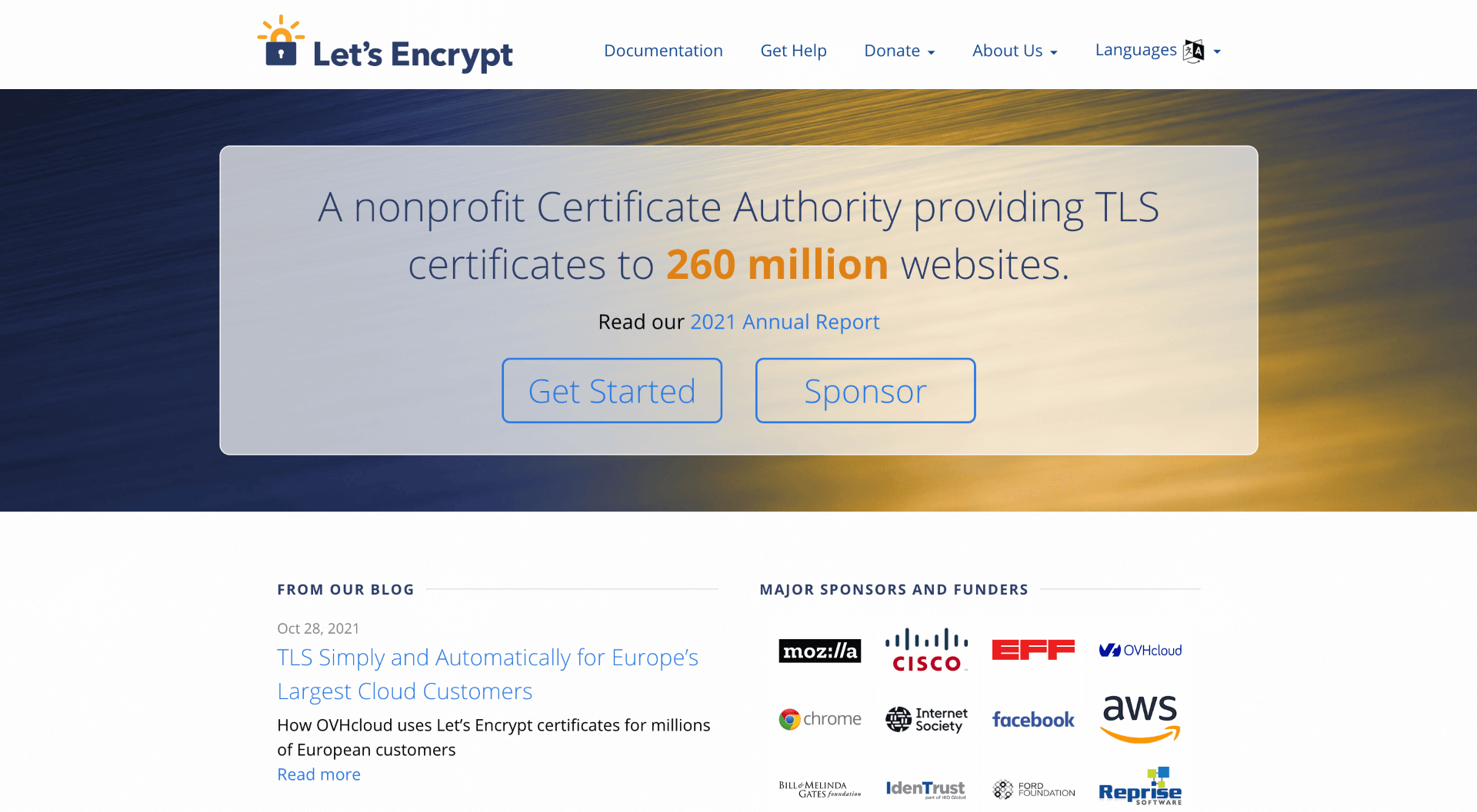 let's encrypt