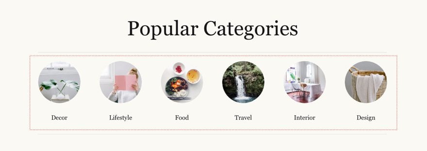 blogger category page template