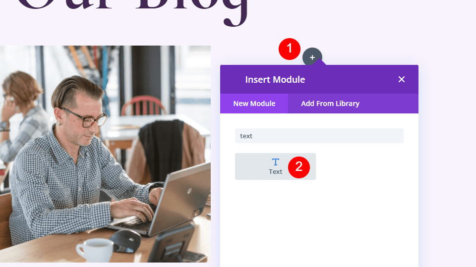 Add and Style the Blog Email Text Module