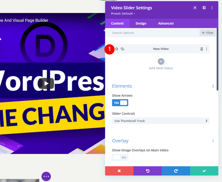 How to Add Image Overlays to Your Divi Video Slider Module