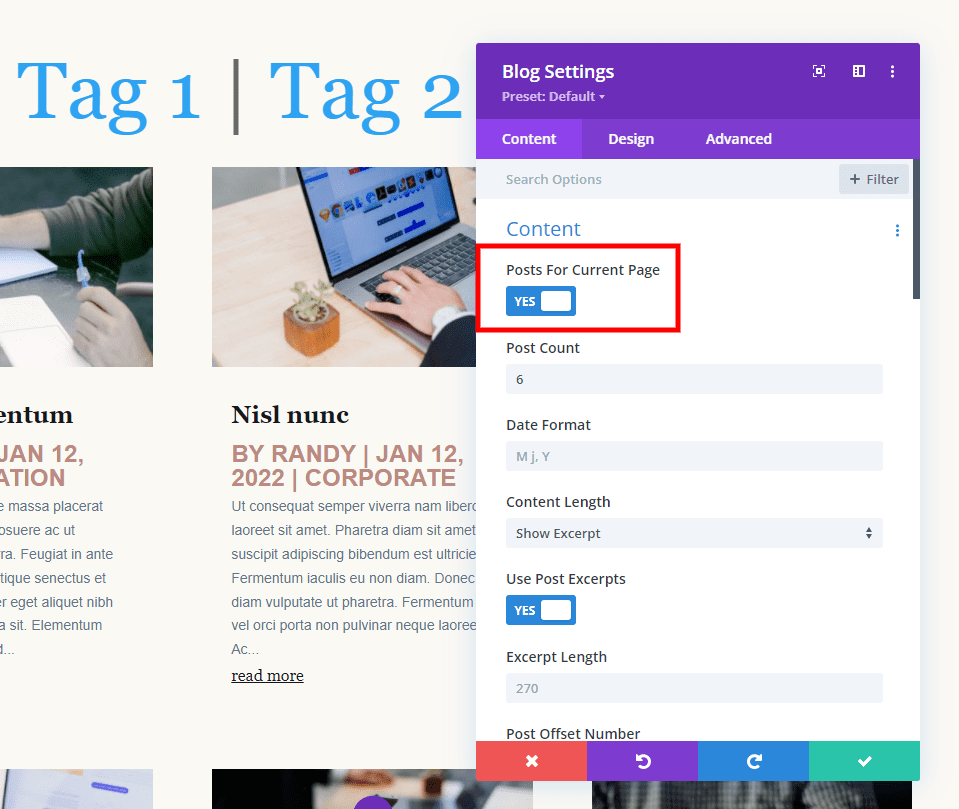 Another Example – Posts Based on Tags