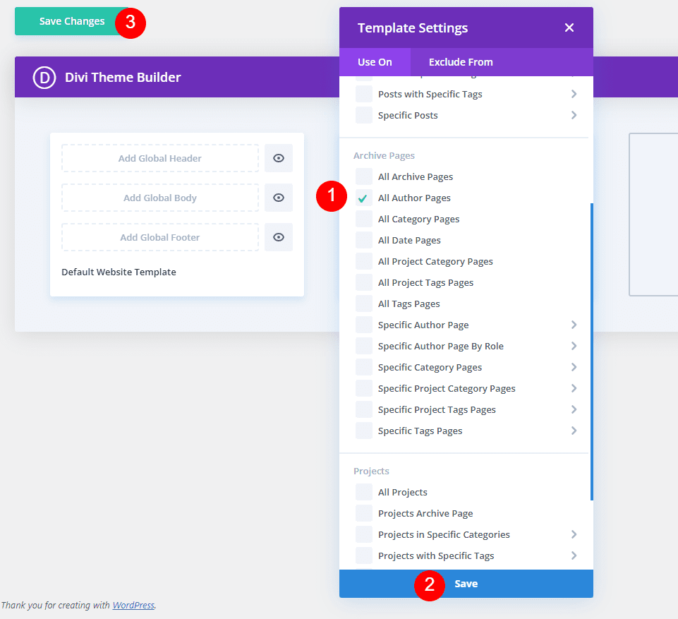 Category and Archive Page Results