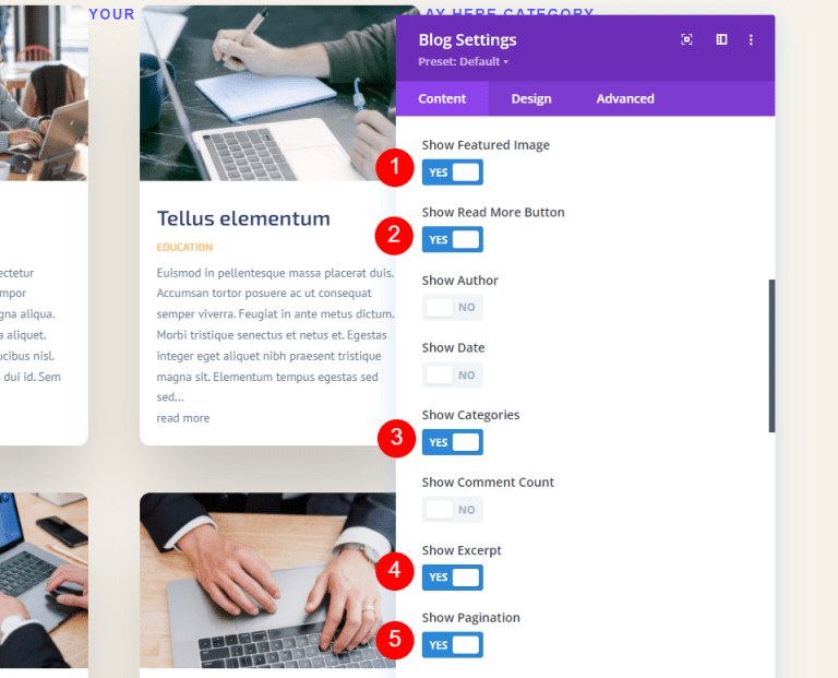 How to Use a Blog Module Inside a Category and/or Archive Page Template