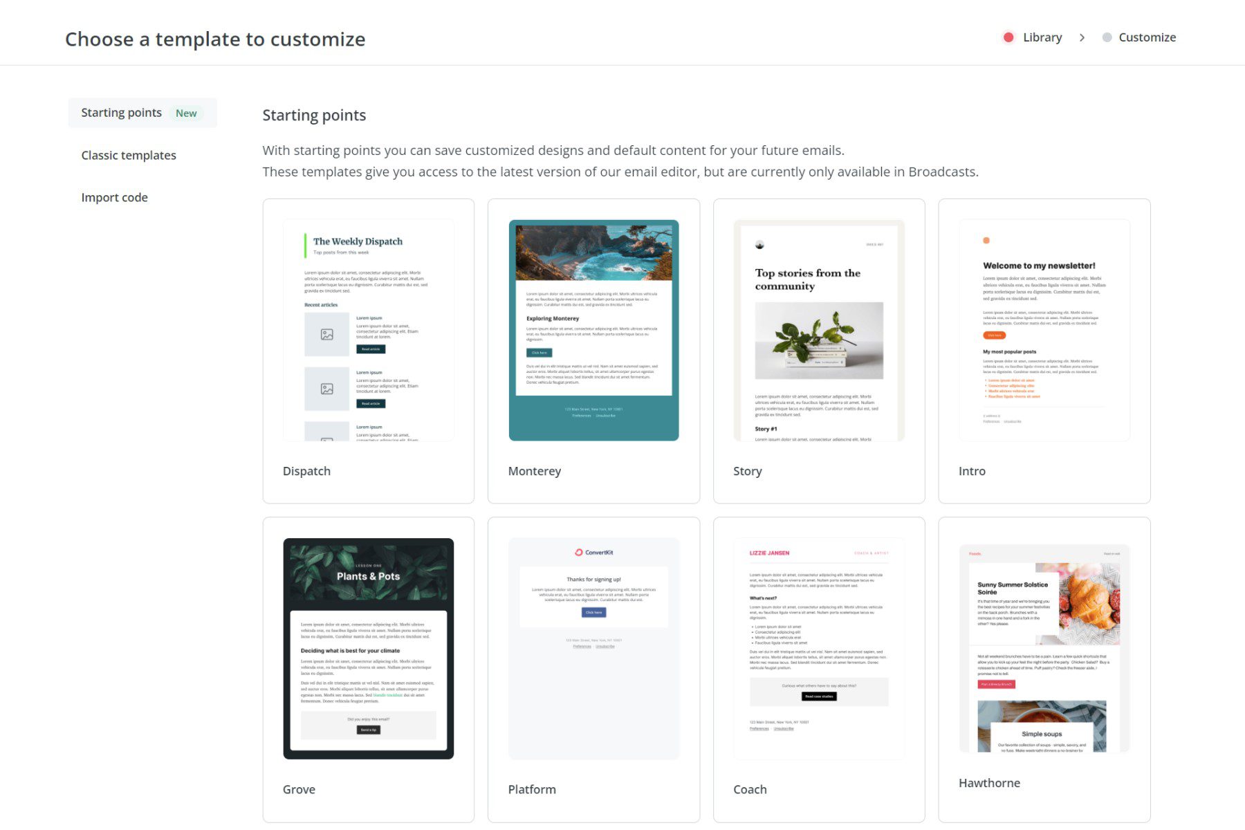 Email Templates Review for ConvertKit