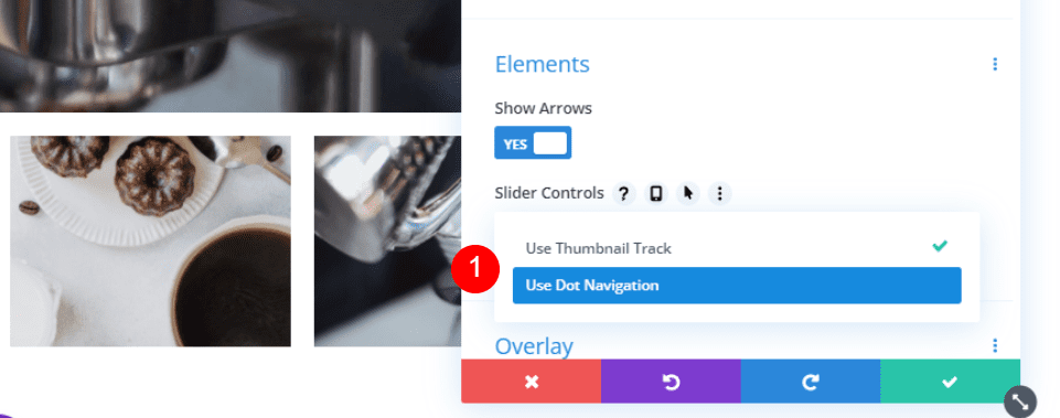 Enabling Dot Navigation in the Video Slider