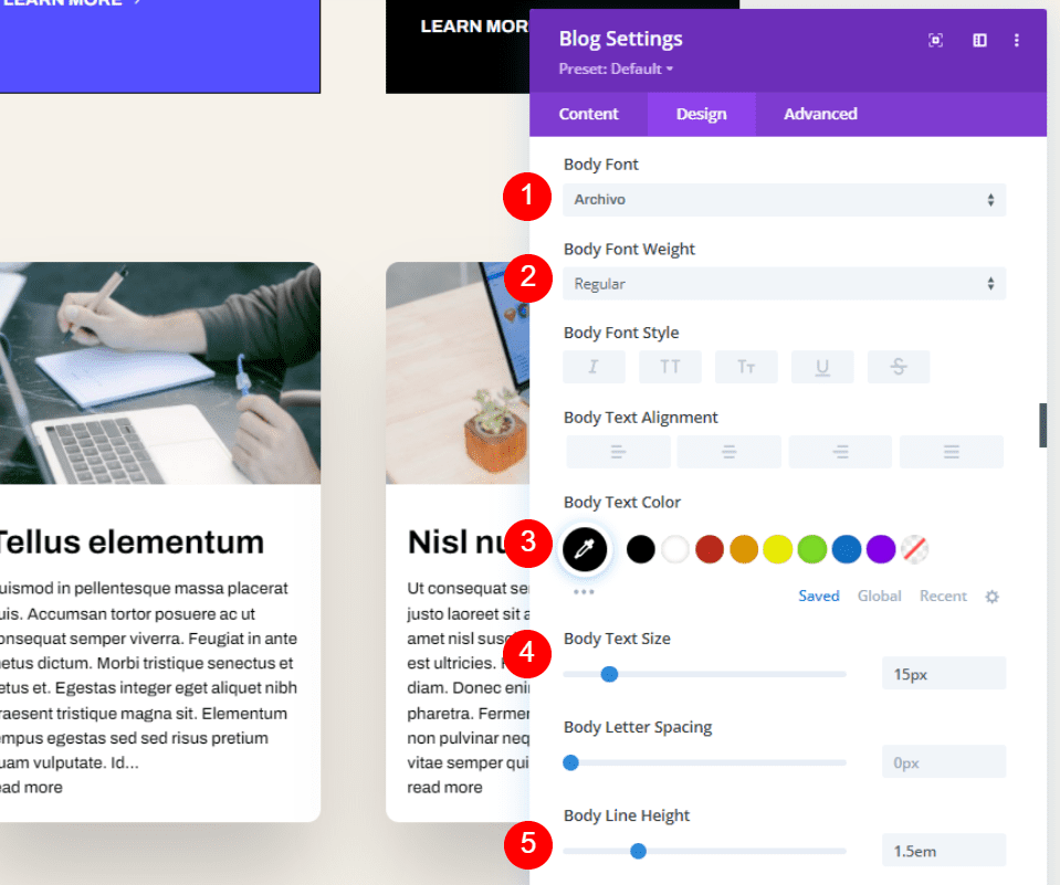 How to Limit the Excerpt Length of Your Divi Blog Module 6