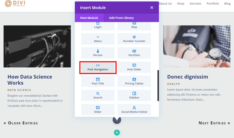 Pagination vs Post Navigation