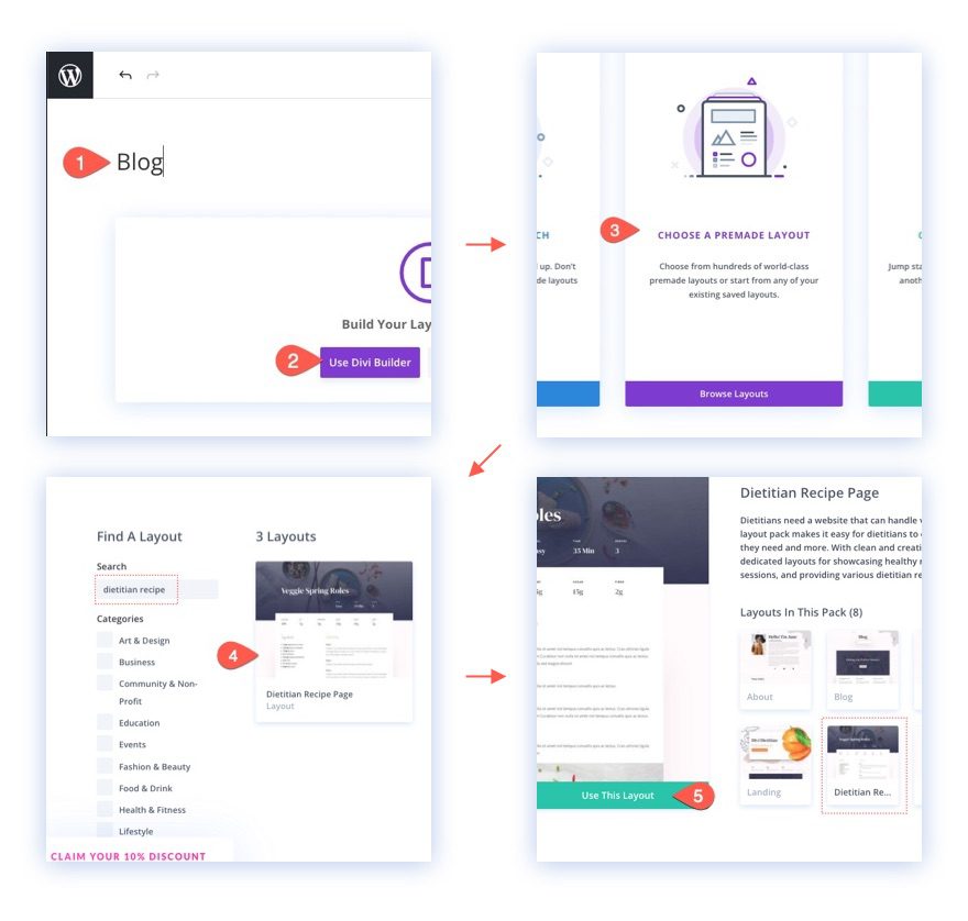 divi sticky video slider