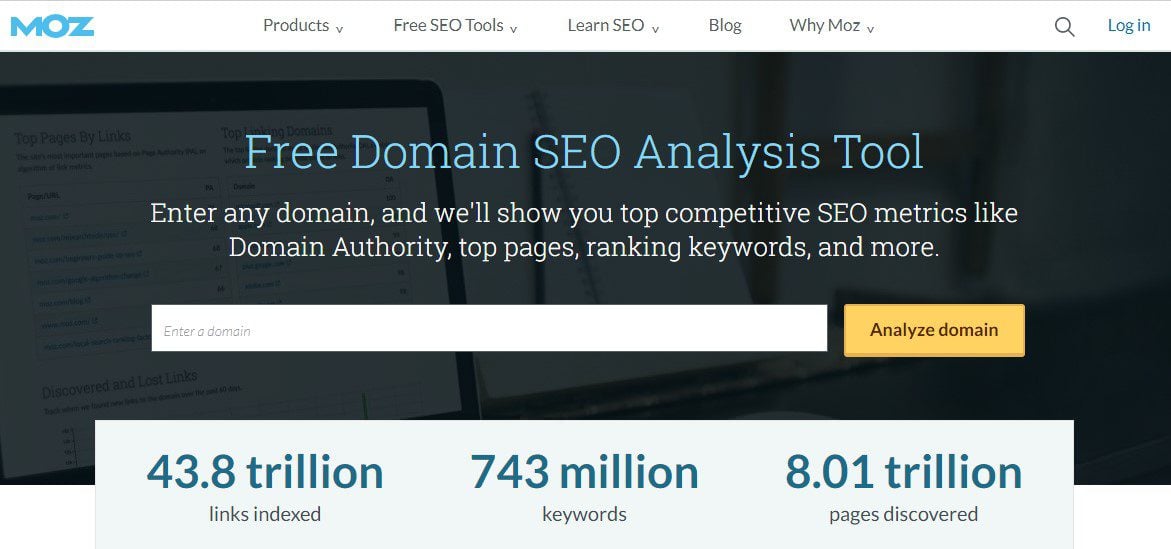 The Moz Domain Authority tool can help you with domain SEO. 