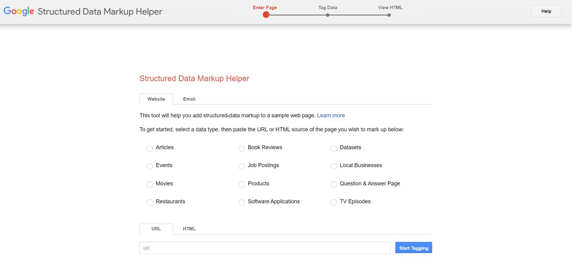 Google's Structured Data Markup Helper can help with schema markup SEO. 