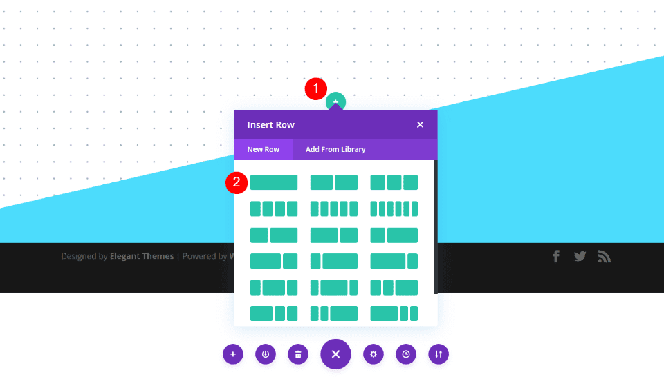 Add a Single Column Row