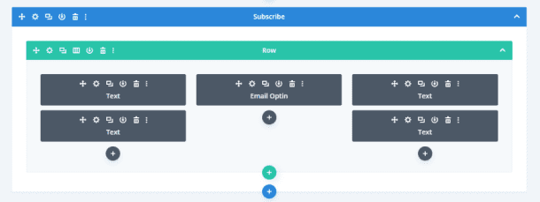 Using The Inline Email Optin Module Content vs. Combining with Text Modules
