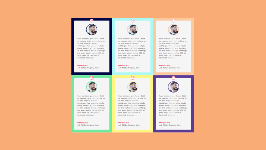 How to Create a Testimonial Grid Layout with Divi’s Testimonial Module