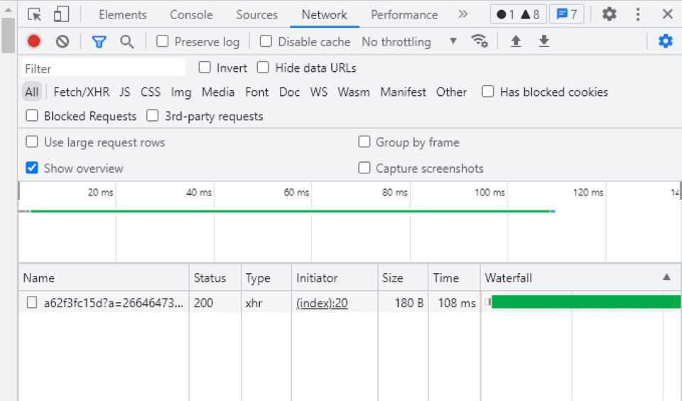 DevTools in Chrome