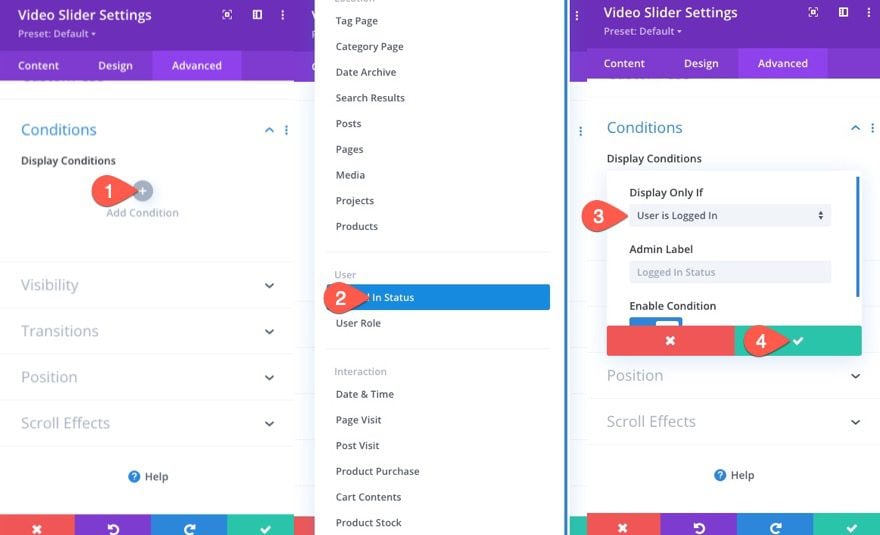 How to Show/Hide a Video Slider Based on Logged In Status with Divi 10
